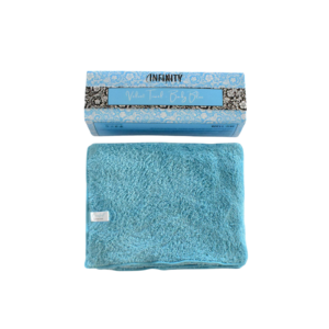 Velvet towel - Baby Blue