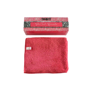 Velvet towel - Watermelon